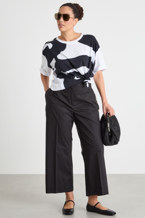 T-shirt con stampa Intrend