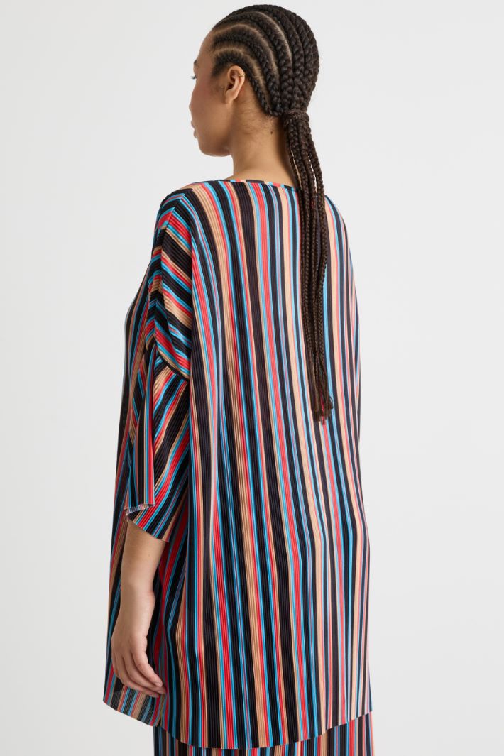 T-shirt in jersey plissé Intrend - 4