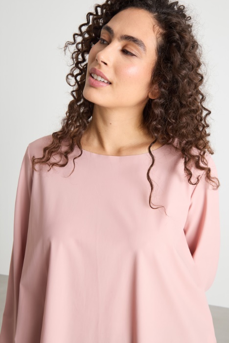 T-shirt in jersey a maniche lunghe