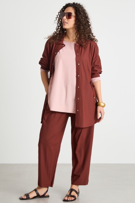 T-shirt in jersey a maniche lunghe Intrend