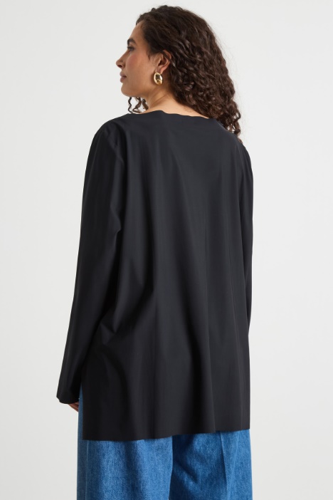 T-shirt in jersey a maniche lunghe