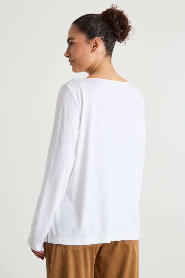 Long-sleeved jersey T-shirt Intrend - 4