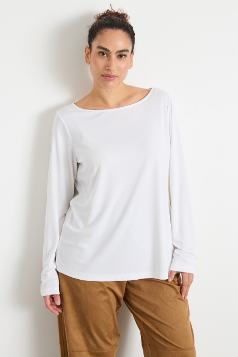 Long-sleeved jersey T-shirt Intrend
