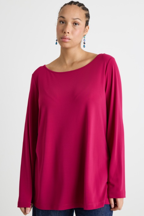 Long-sleeved jersey T-shirt Intrend