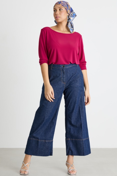 Long-sleeved jersey T-shirt Intrend