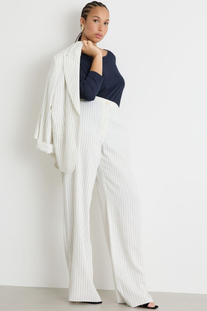 Long-sleeved jersey T-shirt Intrend