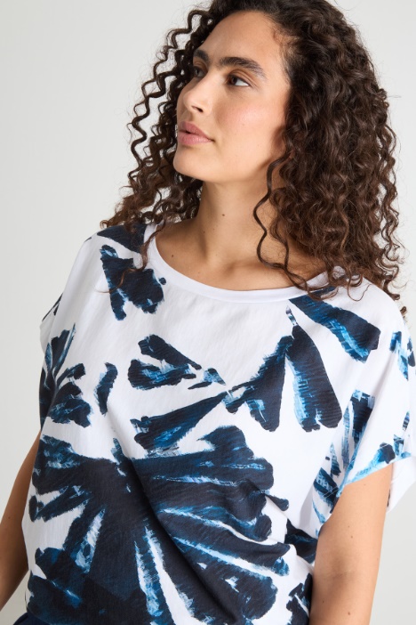 T-shirt in jersey tie-dye