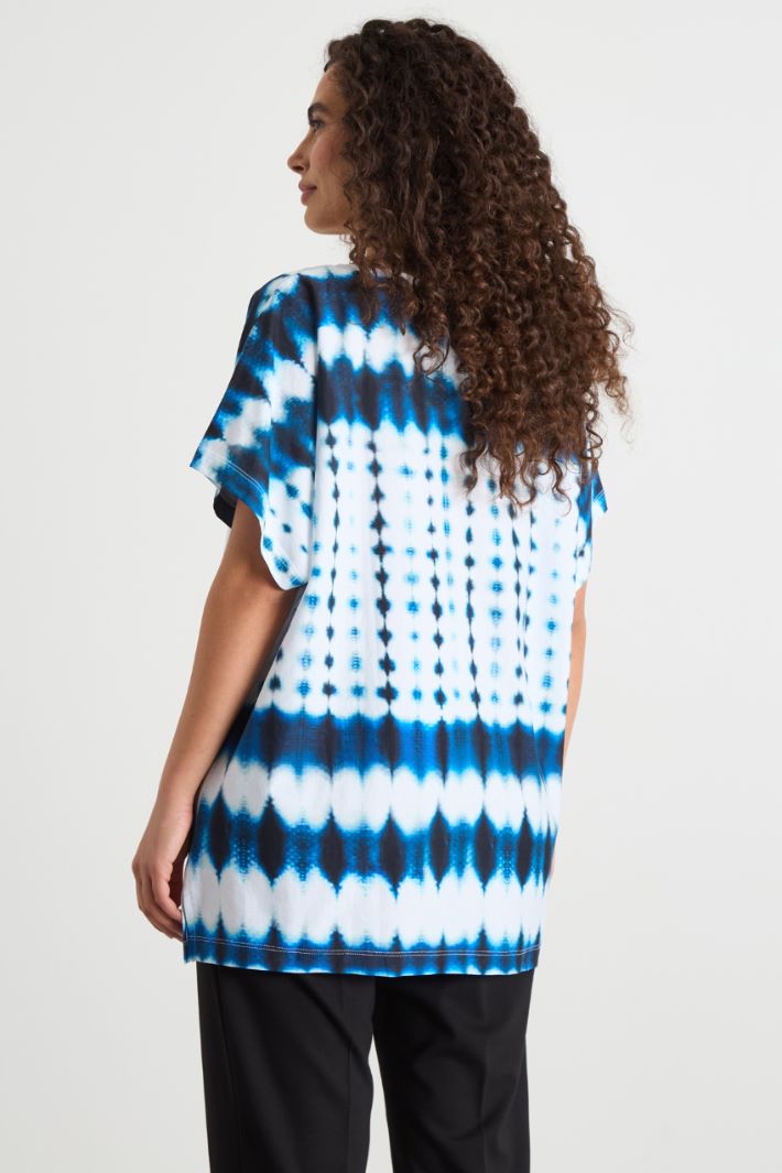 Tie-dye jersey T-shirt Intrend - 4