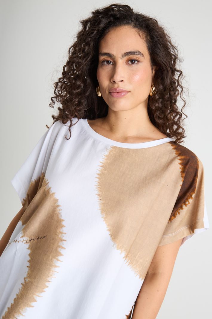 Tie-dye jersey T-shirt Intrend - 3