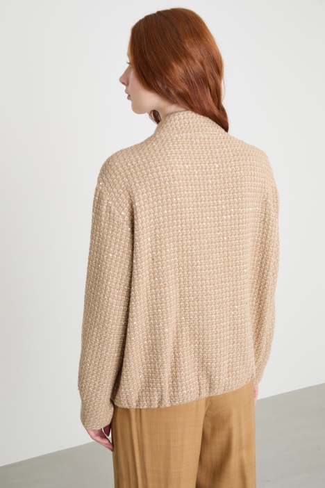 Bomber con paillettes