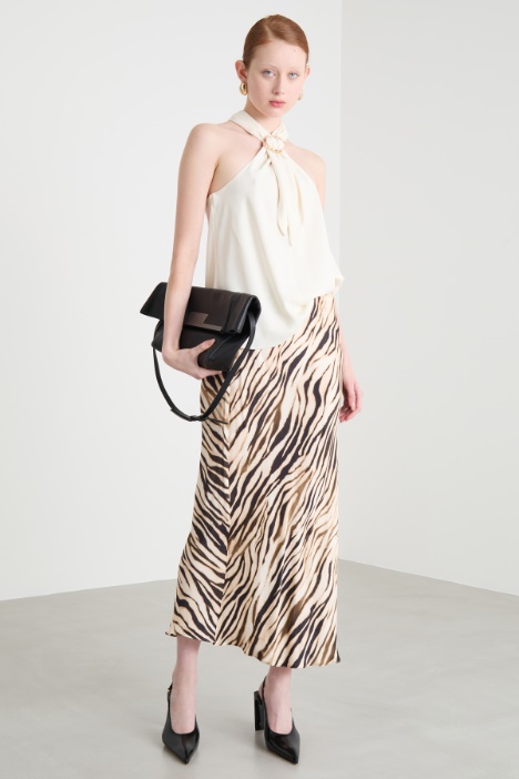 Animal print skirt Intrend