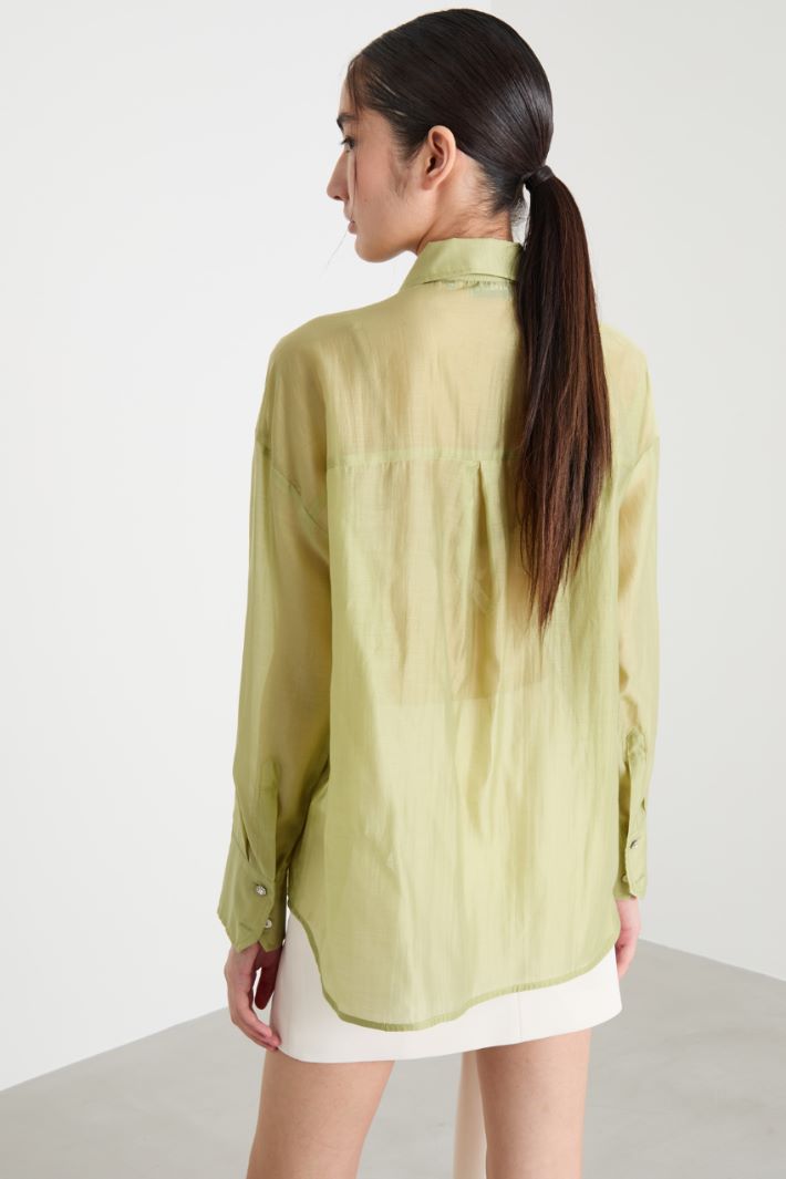 Organza blouse Intrend - 4