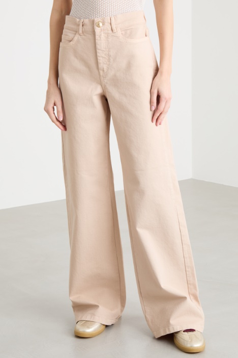 Pantalone palazzo in bull