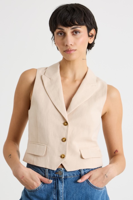 Twill waistcoat Intrend