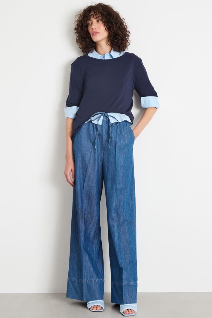 Drawstring jeans Intrend