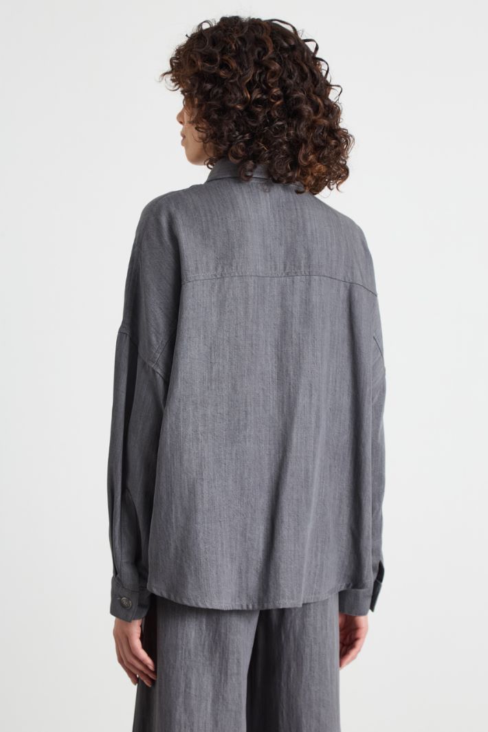 Denim shirt Intrend - 4