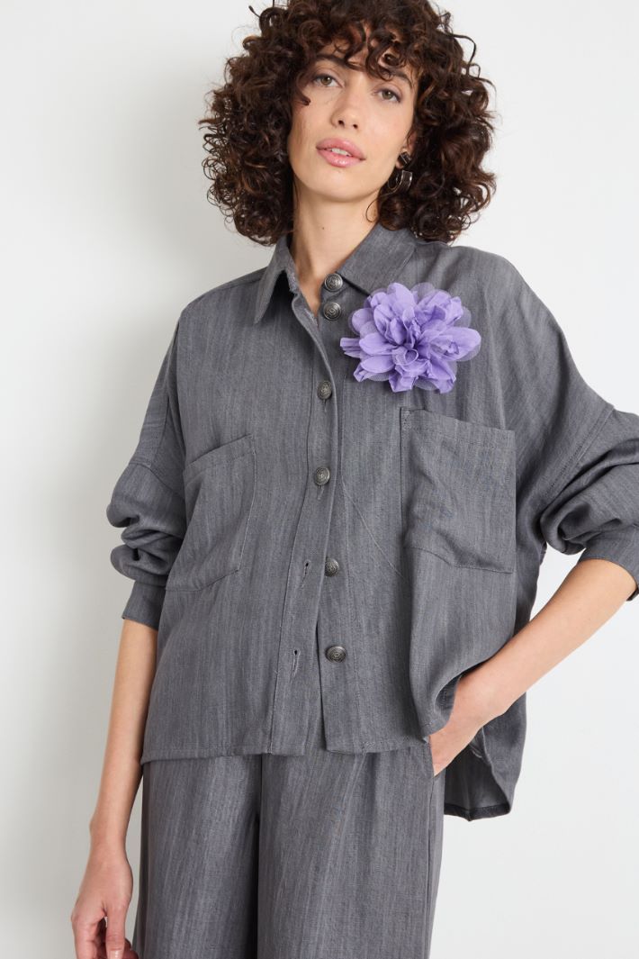 Denim shirt Intrend - 2