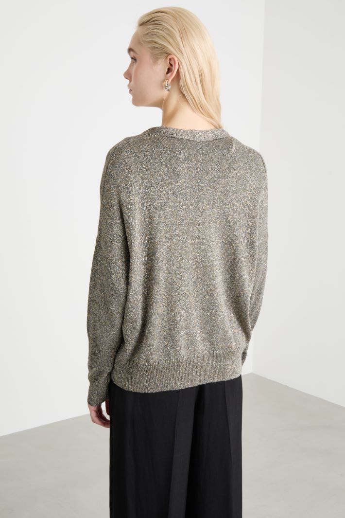 V-neck cardigan Intrend - 4