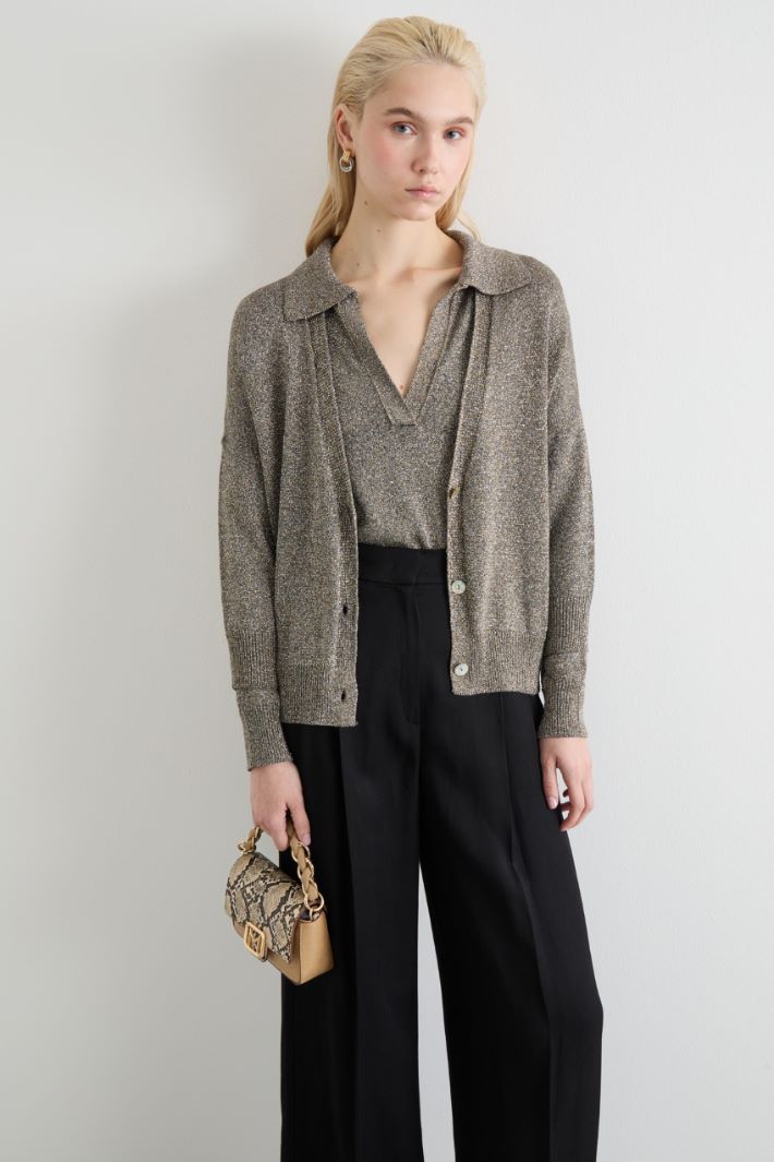 V-neck cardigan Intrend - 2