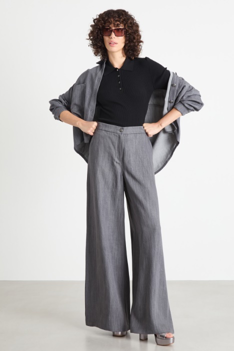 Knitted polo shirt Intrend