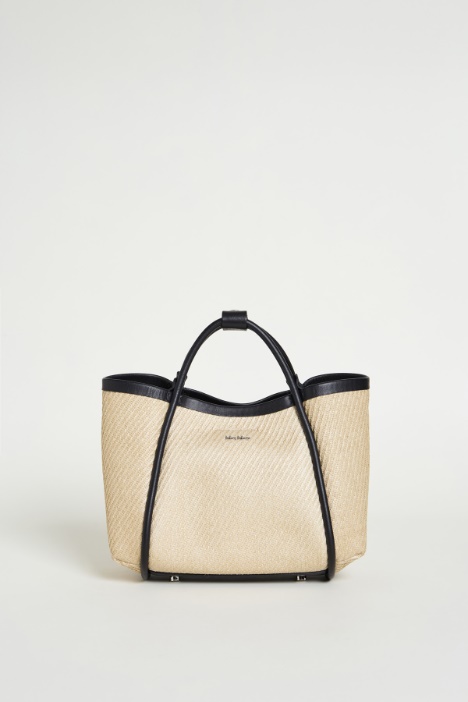 Raffia-effect bag Intrend