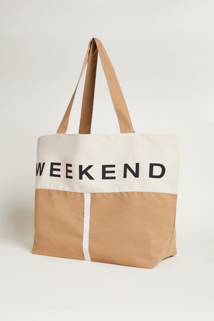 Printed tote bag Intrend - 2