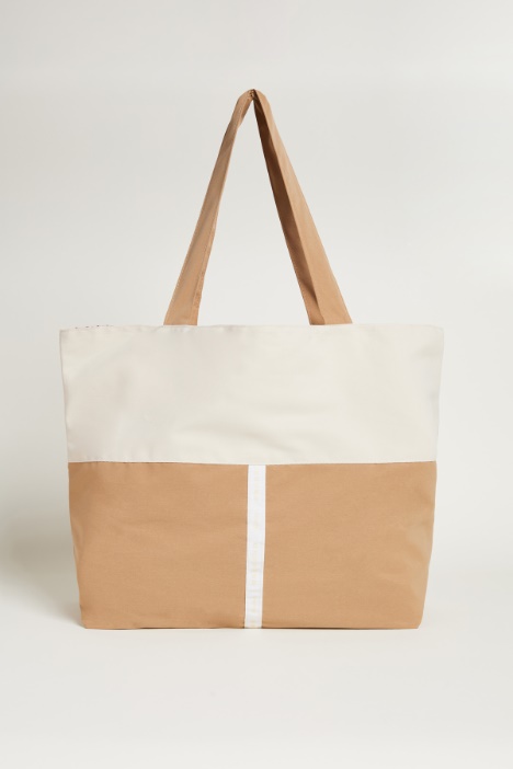 Bolso tote con estampado