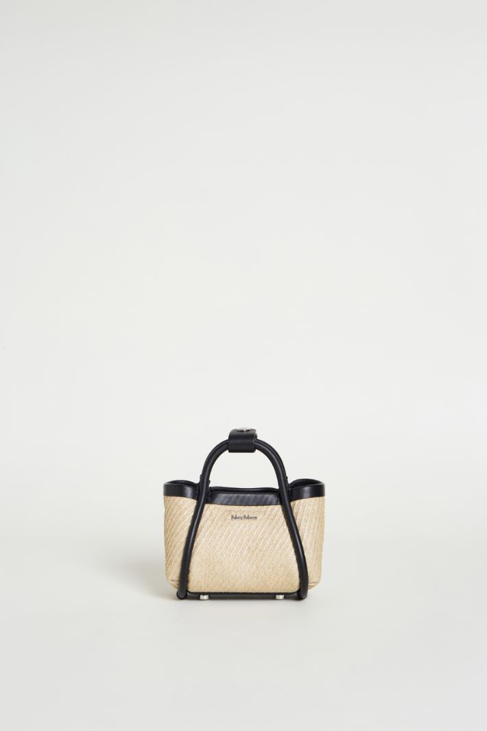 Raffia-effect mini bag Intrend