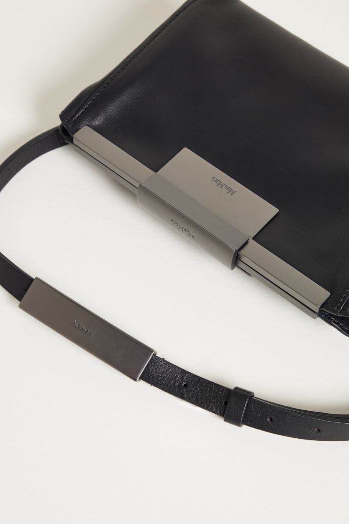 Natural leather belt bag Intrend - 4