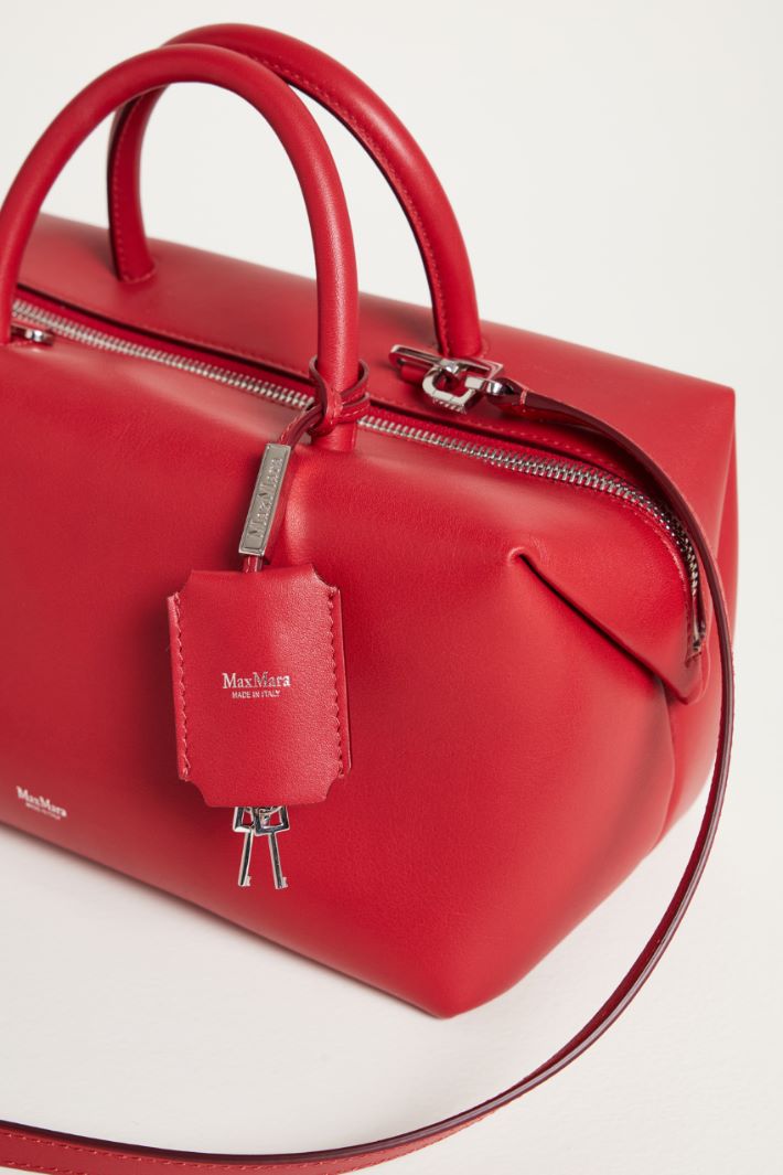 Leather Boston bag Intrend - 4