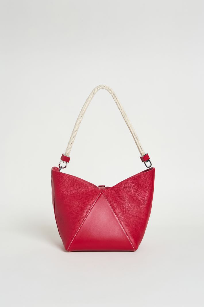 Small rope-handle bucket bag Intrend - 3