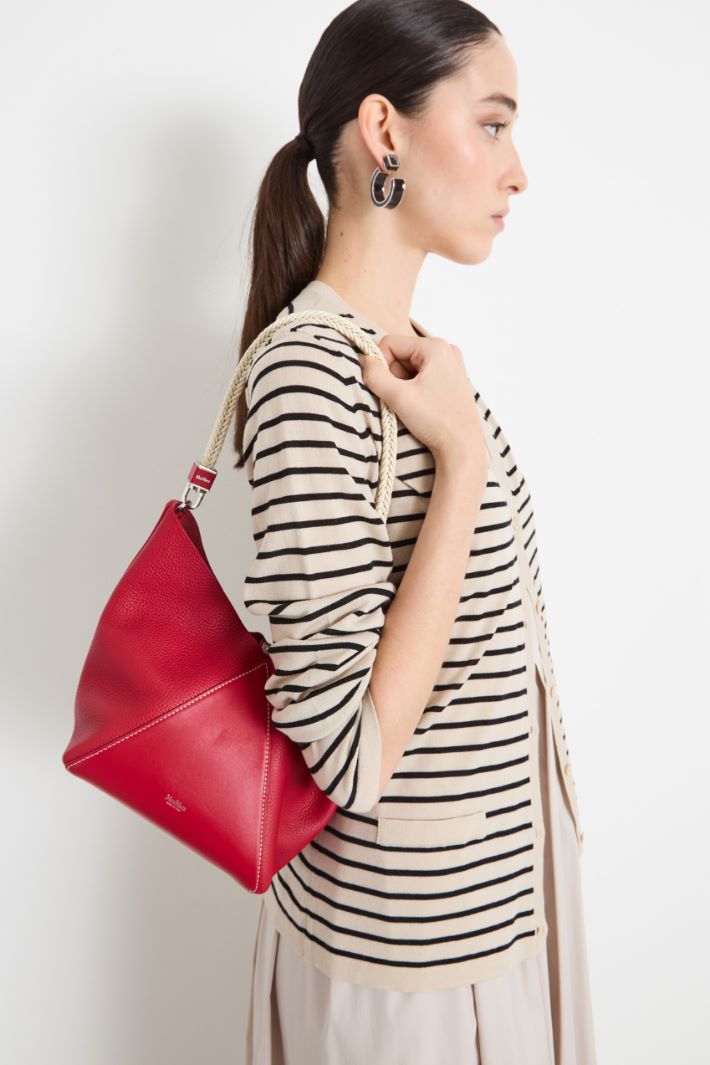 Small rope-handle bucket bag Intrend - 5