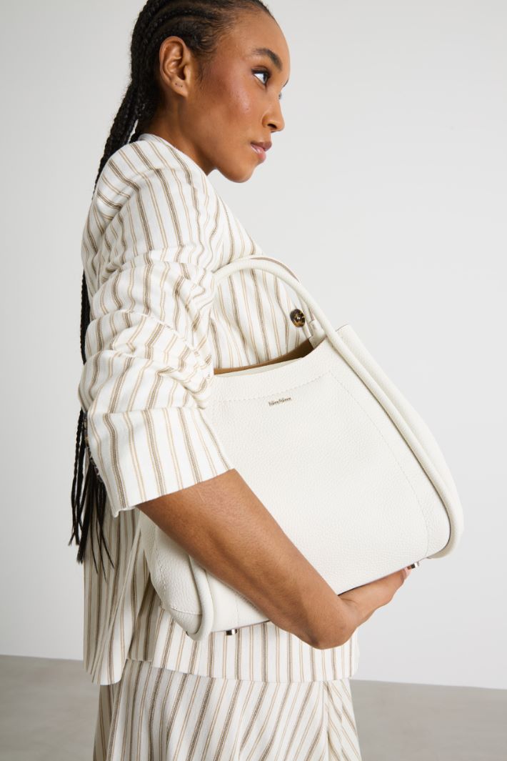 Borsa a mano in pelle Intrend - 5