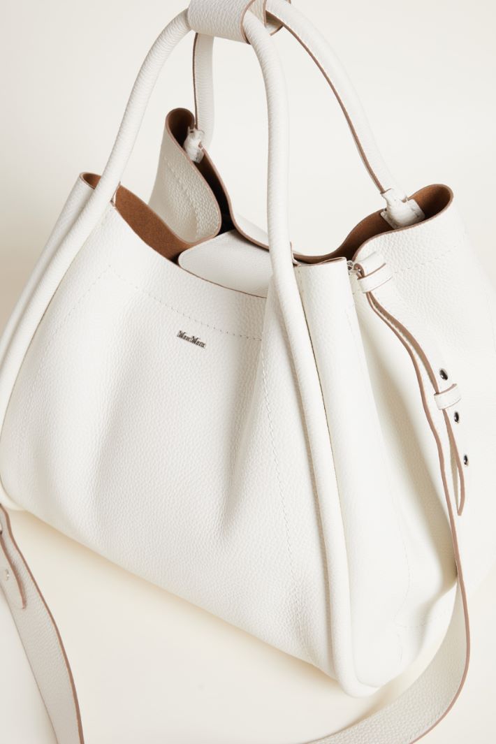 Borsa in pelle effetto bottalato Intrend - 4