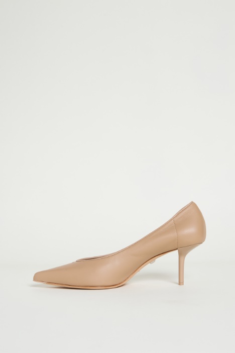 Décolleté in nappa