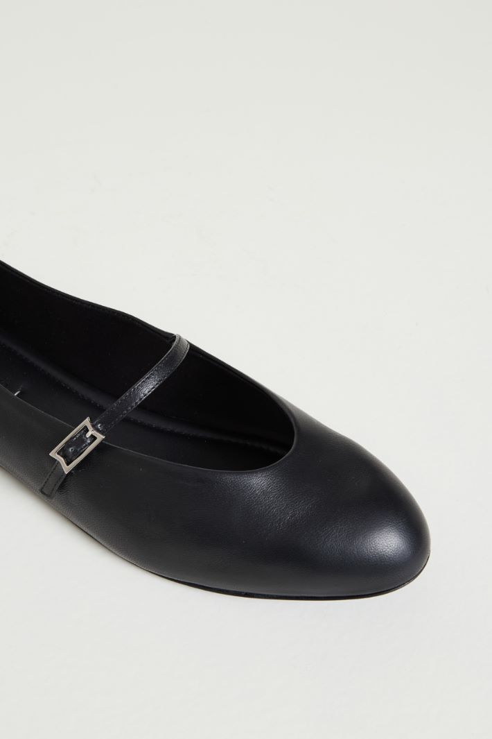 Leather ballet flats Intrend - 4