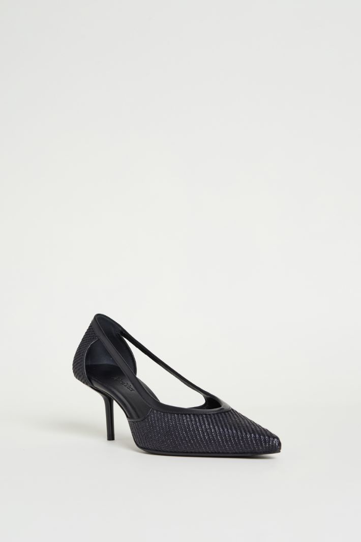 Raffia-effect pumps Intrend - 2
