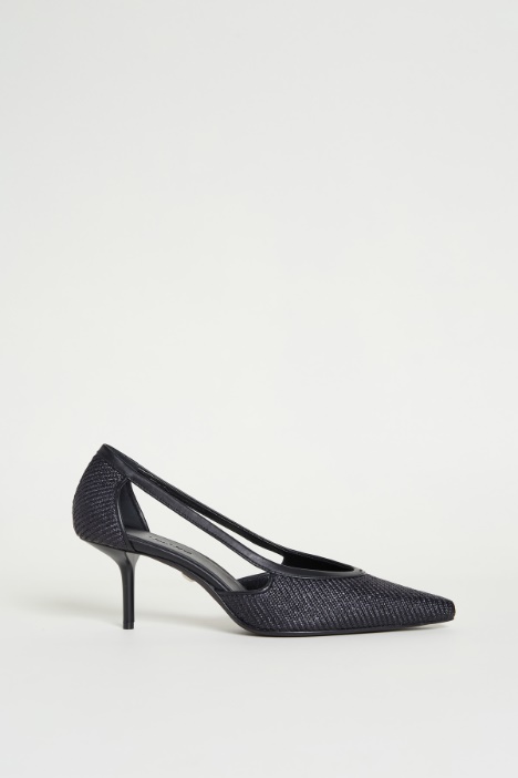 Raffia-effect pumps Intrend