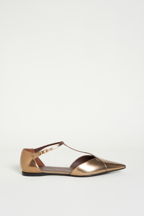 T-bar ballet flats Intrend