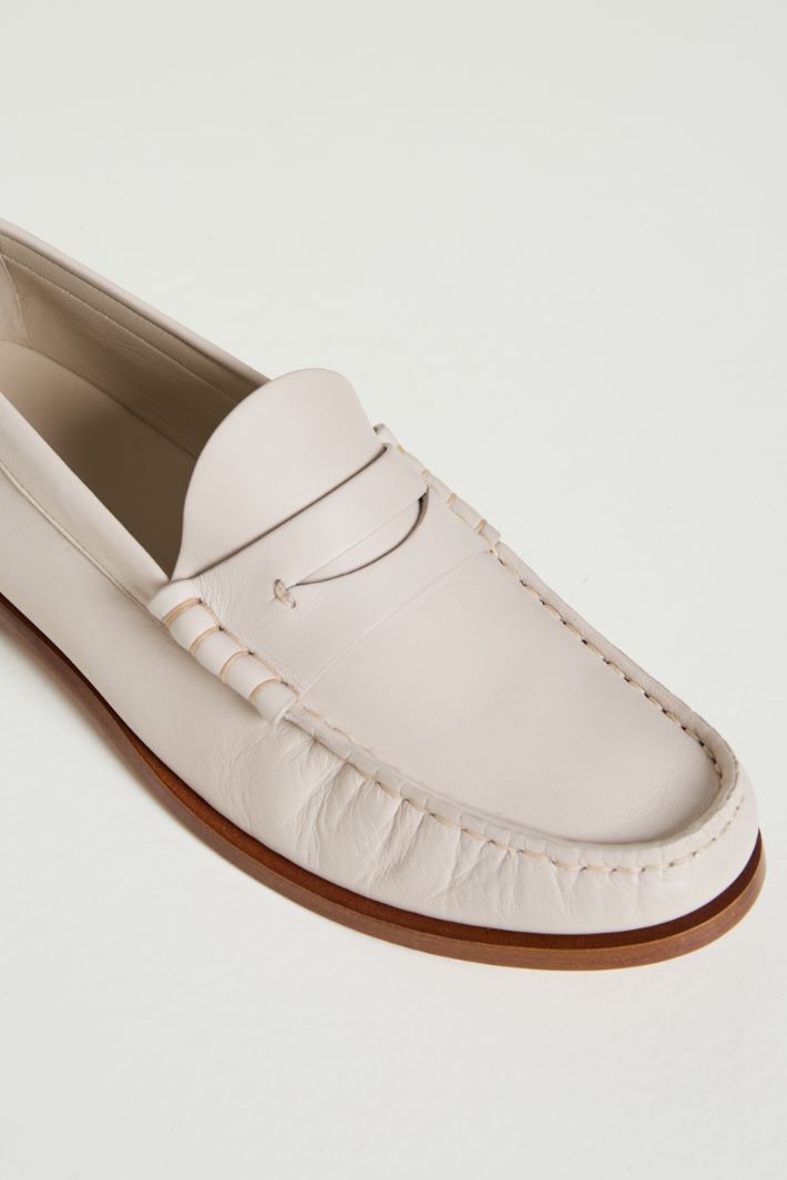 Leather loafers Intrend - 4