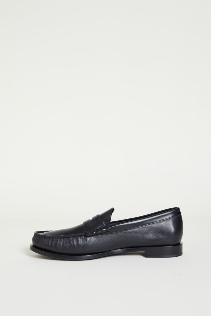 Leather loafers Intrend - 3