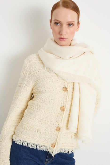 Stola in alpaca e seta Intrend