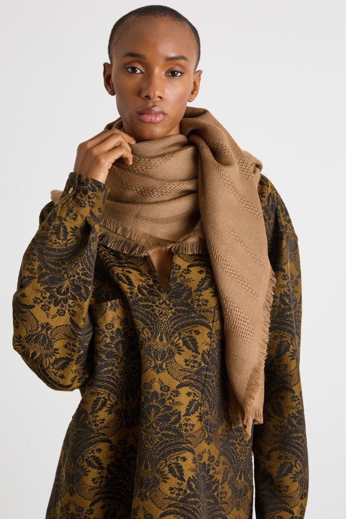 Stola in alpaca e seta Intrend - 2