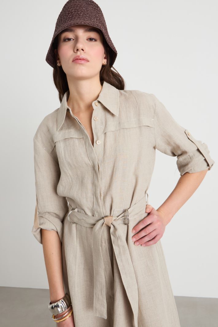 Raffia-effect cloche Intrend - 2