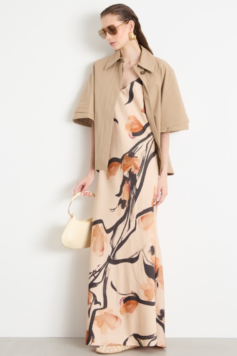 Cappa in gabardina antigoccia Intrend