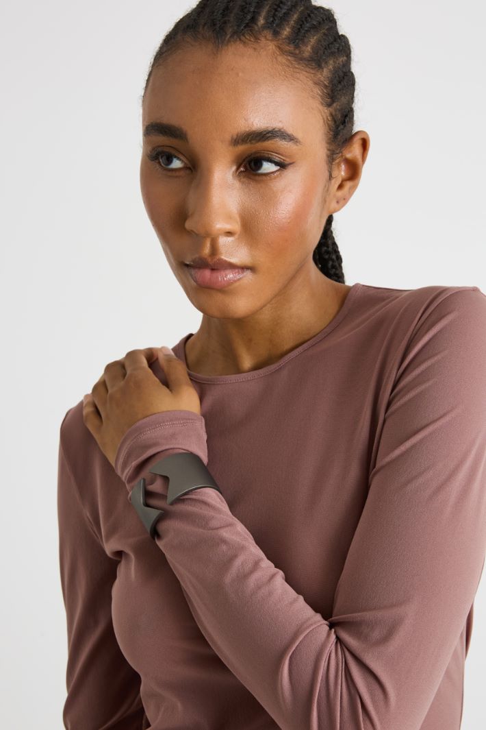 Wide metal cuff Intrend - 3