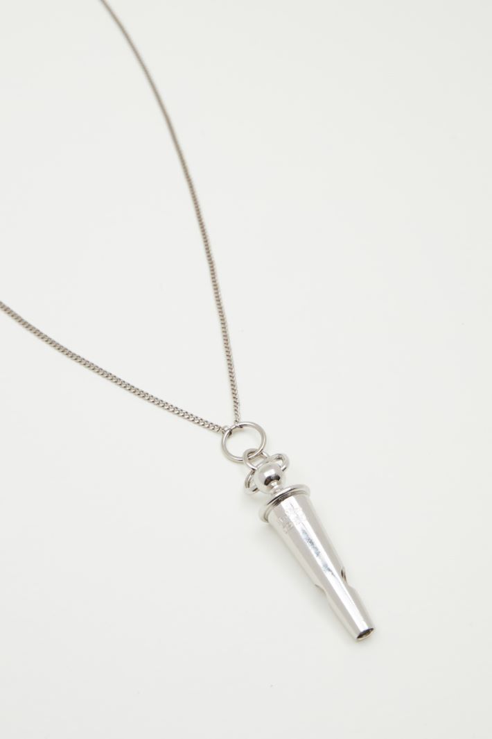 Long metal pendant necklace Intrend - 2