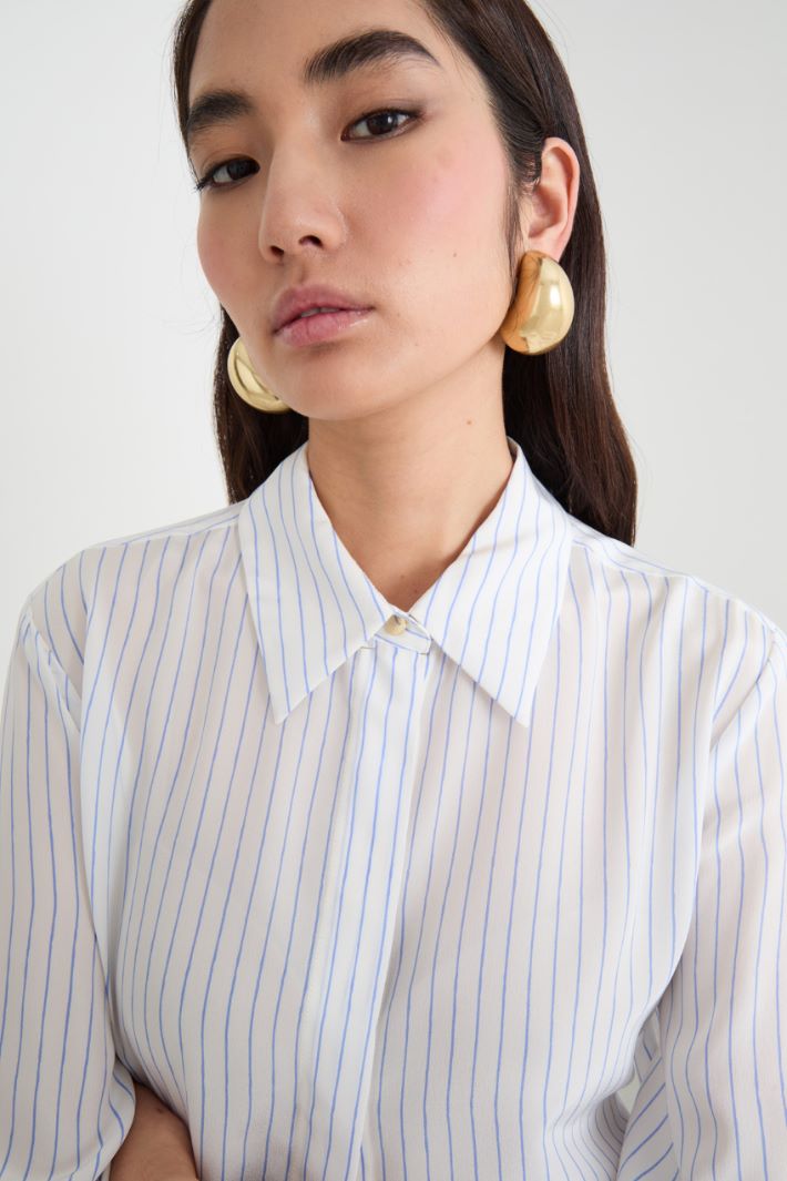 Teardrop clip-on earrings Intrend - 3