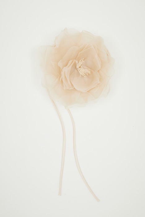 Silk flower brooch Intrend