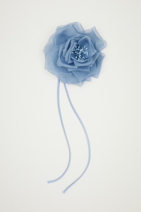Silk flower brooch Intrend